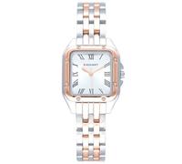 Radiant - Colección Bahamas - Reloj analógico de Pulsera para Mujer. Reloj de Brazalete con Esfera Bicolor Rosada y Correa de Acero. Tamaño 28mm. 3ATM.