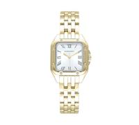 Radiant - Colección Bahamas - Reloj analógico de Pulsera para Mujer. Reloj de Brazalete con Esfera Dorada y Correa de Acero. Tamaño 28mm. 3ATM.