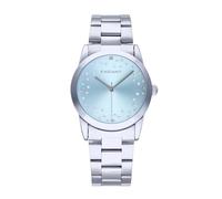 Radiant - Colección Fiji - Reloj analógico de Cuarzo. Reloj de Pulsera para Mujer. Reloj de Brazalete con Esfera Plateada y Correa de Acero Inoxidable. Tamaño 36mm. 3ATM.