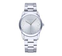 Radiant - Colección Fiji - Reloj analógico de Cuarzo. Reloj de Pulsera para Mujer. Reloj de Brazalete con Esfera Plateada y Correa de Acero Inoxidable. Tamaño 36mm. 3ATM.