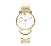 Radiant - Colección Formentera - Reloj analógico de Cuarzo de Pulsera para Mujer. Reloj de Brazalete con Esfera Dorada y Correa de Acero Inoxidable. Tamaño 36mm. 3ATM.