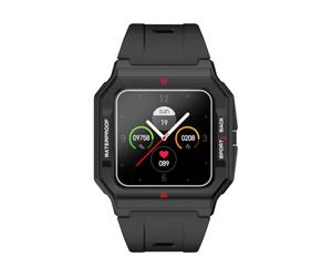 Radiant - Colección L.A. - Reloj Inteligente Smartwatch para Niños - Android + iOS - Caja de 35mm -Notificaciones y Llamadas - Batería: hasta 5 días - Pulsera de Actividad para Adolescentes - Negro