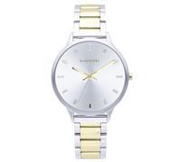Radiant - Colección Mykonos - Reloj analógico y automático. Reloj de Pulsera para Mujer. Reloj de Brazalete con Esfera plateda y Correa de Acero Inoxidable. Tamaño 38mm. 3ATM.