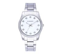 Radiant - Colección Polinesia - Reloj analógico de Cuarzo. Reloj de Pulsera para Mujer. Reloj de Brazalete con Esfera Plateada y Correa de Acero Inoxidable. Tamaño 36mm. 3ATM.