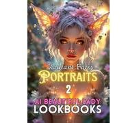 Radiant Fairy Portraits # 2: A Fantasy Art Lookbook of Beautiful AI-Generated Fairies