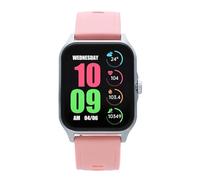 Radiant LAS Vegas Premium 2 Reloj Inteligente Unisex - Rosa con Correa de Silicona, Compatible con Android/iOS Modos Deporte, Contador de Pasos/Calorías y Monitor de Sueño