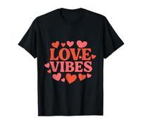 Radiant Love Vibes Expresión del corazón Camiseta