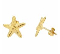 RADIANT Pendientes Brincos de Botão Dourados Starfish RY000135 Marca