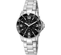 Radiant RA232202 - Reloj con Correa de Caucho para Mujer, Color Negro/Gris