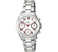 Radiant Reloj Cronógrafo para Unisex Adultos de Cuarzo con Correa en Acero Inoxidable RA385705A