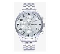 Radiant reloj hombre 5 atm, color de la pulsera plateado con caja de l