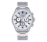 Radiant Reloj Hombre 5 ATM, Color De La Pulsera Plateado con Caja De Metal De Color Plateado Tamaño De La Caja 44,00 Mm