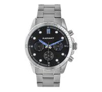 Radiant reloj hombre analogico cuarzo con correa de acero inoxidable r