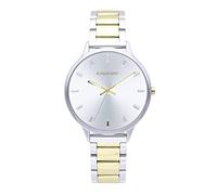 Radiant - Colección Mykonos - Reloj analógico y automático. Reloj de Pulsera para Mujer. Reloj de Brazalete con Esfera plateda y Correa de Acero Inoxidable. Tamaño 38mm. 3ATM.