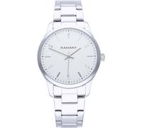 Radiant - Colección Saona- Reloj analógico de Cuarzo de Pulsera para Mujer. Reloj de Brazalete con Esfera Plateada y Correa de Acero Inoxidable. Tamaño 36mm. 3ATM.