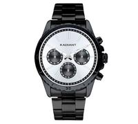 Radiant Tech-Reloj analógico para Hombre, Cuarzo, con Correa de Acero Inoxidable, RA640703