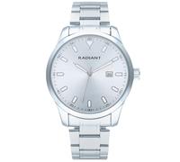 RADIANT Victory - Reloj analógico para Hombre, Cuarzo con Correa de Acero Inoxidable RA638201, Plata, Clásico