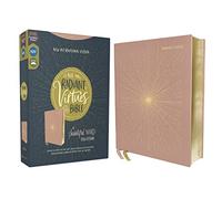 Radiant Virtues Bible: New International Version, Pink, Cloth Over Board, Comfort Print, Red Letter (A Beautiful Word Collection)