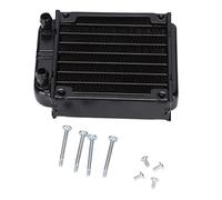 Radiateur en aluminium pour le refroidissement par eau des processeurs d’ordinateur, échangeur de chaleur haute performance avec 8 tubes plats, radiateur fin et silencieux