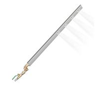 Radiator Cleaning Wand, Car Maintenance Tool, High-Pressure 24-Inch Stainless Steel Cleaner, Portable Power Washer Accessory 23.62x2.36x1.57 inches for Truck Gutters, Condensers