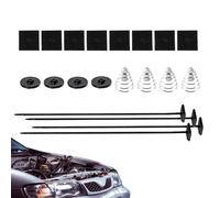 Radiator Fan Zip Ties | Car Condenser Cable Ties Kit | Non-Slip Mounting For Radiator, Air Conditioner, Vehicle Cooling System Repair, Modification, Maintenance