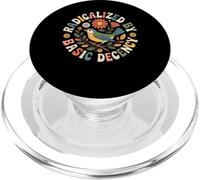 Radicalizado por Basic Decency Retro Bird Peace Women PopSockets PopGrip para MagSafe