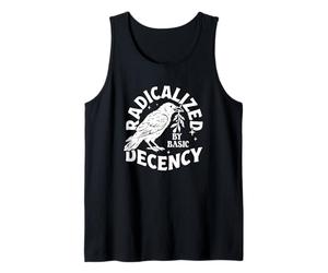 Radicalizado por el Arte activista Basic Decency Raven Camiseta sin Mangas