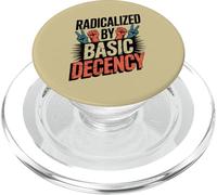 Radicalizado por la decencia básica PopSockets PopGrip para MagSafe