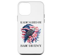 Radicalized by Basic Decency Flag Pro Democracy Anti Fascism Carcasa para iPhone 12 Mini