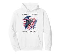 Radicalized by Basic Decency Flag Pro Democracy Anti Fascism Sudadera con Capucha
