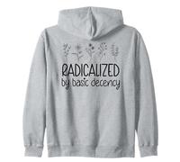 Radicalized By Basic Decency No Kings in America Democracy Sudadera con Capucha