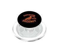Radicalized by Basic Decency Peace Dove Equality PopSockets PopGrip para MagSafe
