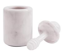 Radicaln Olla de Mármol Con Tapa y Cuchara - Dispensador de Miel Hecho a Mano Para el Hogar y la Cocina - Contenedor de Mesa