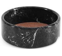 RADICALn Posavasos para botellas de vino, hecho a mano, de mármol negro, posavasos para botellas, decoración moderna para el hogar, soporte para botellas de vino, soporte para corcho de vino, accesorios de cocina