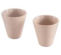 Radicaln Verona - Juego de 2 vasos de chupito de mármol hechos a mano de 5 cm para tequila, whisky y bebidas de cóctel, elegantes vasos y vasos para accesorios de bar