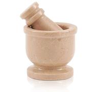 Radicaln Verona - Juego de mortero y pilón de mármol de 2.5 pulgadas, molinillo de especias hecho a mano para cocina, molinillo de hierbas y trituradora de ajo para accesorios de cocina