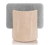 Radicaln Verona - Soporte de esponja de mármol de 3.5 pulgadas, hecho a mano, para fregadero de cocina, decoración de granja, organizador de fregadero de cocina