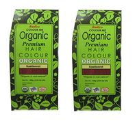 Radico 2 unidades (Auburn Red) Colour Me Organic Tinte para el cabello vegetal (orgánico, vegano, cosmética natural), color castaño rojox2