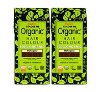 radico caoba 2 unidades) (2 x 100 g) Colour Me Organic Planta Color del pelo (bio, Vegano), natural Maquillaje) mahagonix2