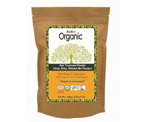 Radico Champú en polvo con acondicionador (100 g) - Amla Ritha Shikakai