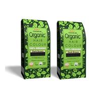 Radico COLOUR ME ORGANIC Dark Brown / Dark Brown 100% Natural Bio Orgánico 9 Hierbas Henna Tinte para el Cabello Sin Amoniaco PPD PTD con ECOCERT, Halal, Vegano 100 g