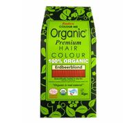 Radico Colour Me Organic - Tinte vegetal para el pelo, 100% vegetal, vegano, sin amoniaco ni peróxido, Ecocert & USDA orgánico, hierbas naturales (rubio fresa)
