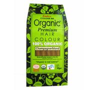 Radico Colour Me Organic - Tinte vegetal para el pelo, 100% vegetal, vegano, sin amoniaco ni peróxido, Ecocert & USDA orgánico, hierbas naturales (rubio champán)