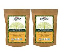 Radico Pack de 2 unidades (2 x 100 g) Amla, Ritha, Shikakai (bio, vegano), cuidado de limpieza y peinado.