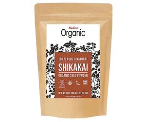 RADICO - Shikakai Polvos - Cuidados paliativos para la caspa y la caída del cabello - Sustituye el champú y el acondicionador - Proporciona un brillo sedoso y volumen - 100 gr