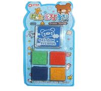 Radierer-Stempel-Set Blau