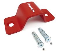 RADIKAL RK544R Anclaje Suelo Antirrobo para Cadena Seguridad hasta ø40, Alta Seguridad Mas Visible, 2 Pernos Expansión, Antirrobo Fijación Suelo Pared Cadena Parking Garaje Moto Remolque Scooter Bici