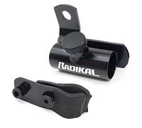 Radikal RKU1 Soporte Antirrobo U para RK120R y RK120125 para Fijar en Tubos Redondos y Tornillos, diámetro 18mm