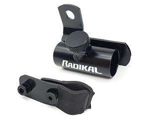 Radikal RKU1 Soporte Antirrobo U para RK120R y RK120125 para Fijar en Tubos Redondos y Tornillos, diámetro 18mm