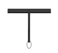 Radikor Rasqueta Limpiacristales para Ducha, 26cm Escobilla de Ducha, Silicona Limpiaparabrisas, Raspador con Núcleo de Acero Inoxidable para Ducha, Baño, Azulejos, Espejos, Ventanas - Negro